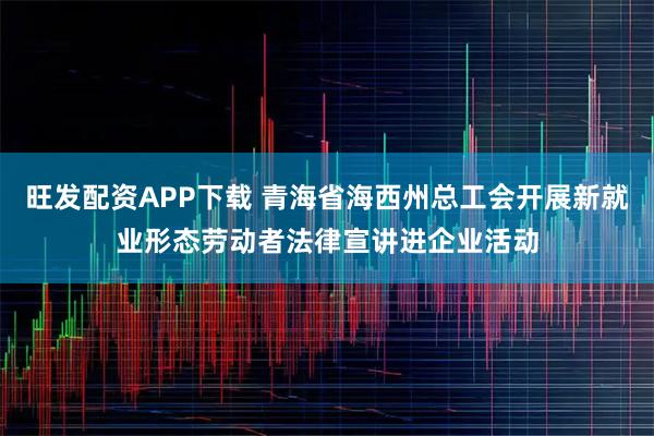 旺发配资APP下载 青海省海西州总工会开展新就业形态劳动者法律宣讲进企业活动